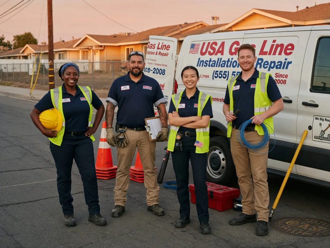 Gas Line Installation company in Newman, CA